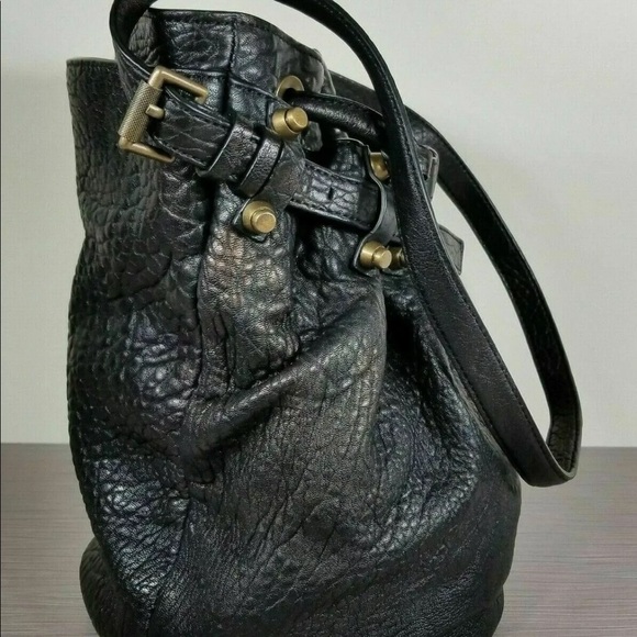 Alexander Wang Diego pebbled leather bucket bag - Picture 3 of 13